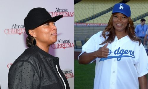 Queen Latifah, ícono del hip-hop, con su gorra.